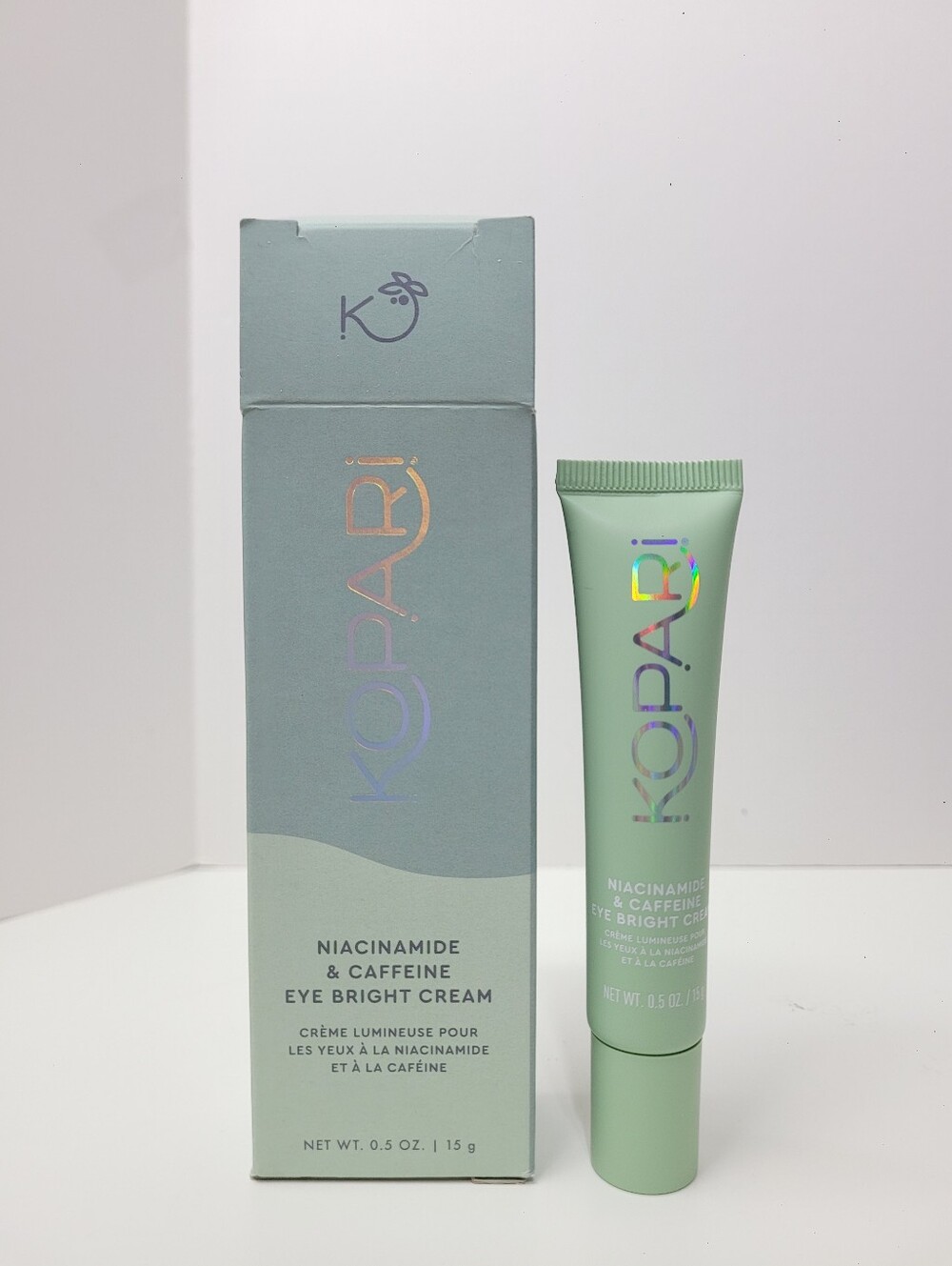 Kopari Niacinamide & Caffeine Eye Bright Cream - Mint Green